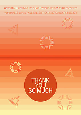 도형 템플릿 선 카드템플릿 사람없음 원형 감사카드 삼각형 감사 초대장 그라데이션 이미지템플릿 AI파일 감정 카드_감사 파일형식 벡터