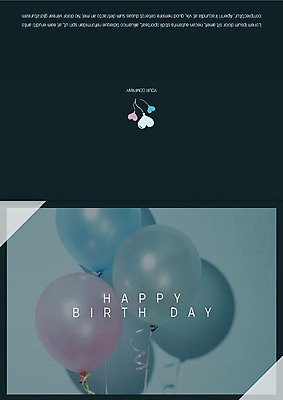 템플릿 카드템플릿 사람없음 생일 초대장 생일축하 풍선 생일카드 이미지템플릿 AI파일 기념일 카드_감사 축하 파일형식 벡터