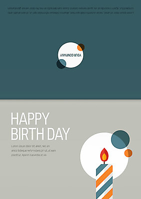 도형 템플릿 카드템플릿 촛불 사람없음 원형 생일 초대장 생일축하 생일카드 이미지템플릿 AI파일 기념일 초 카드_감사 축하 파일형식 벡터