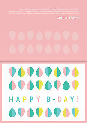 템플릿 카드템플릿 사람없음 물방울 생일 초대장 생일축하 생일카드 이미지템플릿 AI파일 기념일 카드_감사 축하 파일형식 벡터