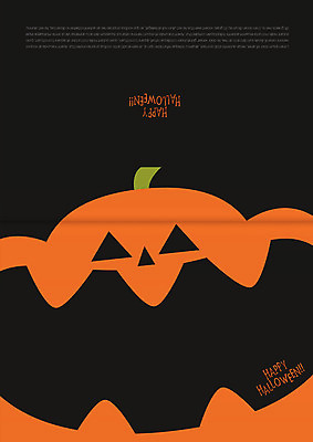 템플릿 카드템플릿 사람없음 할로윈 초대장 잭오랜턴 이미지템플릿 AI파일 카드_감사 파일형식 벡터