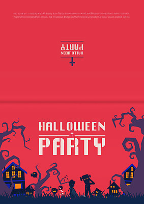 나무 템플릿 카드템플릿 주택 사람없음 할로윈 초대장 드라큘라 몬스터 프랑켄슈타인 이미지템플릿 AI파일 식물 카드_감사 건물 파일형식 벡터