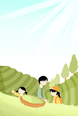 PSD 여자 남자 어린이 일러스트 상반신 성인 세명 축제 녹차 녹차밭 보성녹차밭 얼굴없음 국내일러스트 밭 사람 차_음료 보성 파일형식