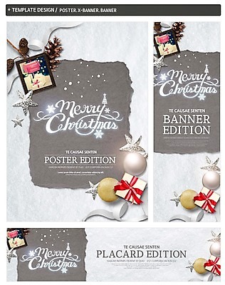PSD 배너 배너템플릿 가로배너 ZIP 포스터 별 리본 세로배너 액자 크리스마스 이벤트 사람없음 선물상자 세트 장식볼 우체통 현수막 눈 솔방울 자연요소 템플릿 기념일 날씨 선물 장식 가로 세로 상자 파일형식