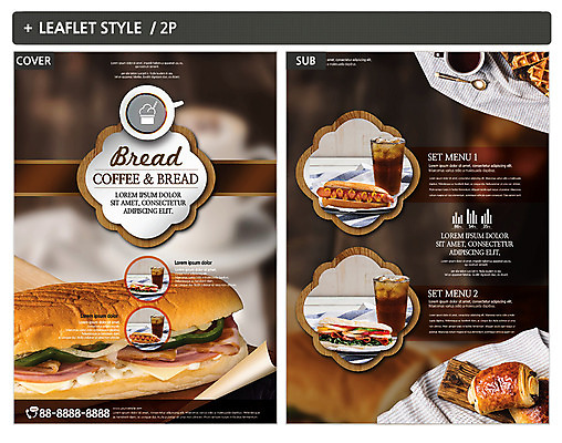 템플릿 ZIP 포스터 커피 리플렛 샌드위치 사람없음 샐러드 전단템플릿 전단 핫도그 인디자인 INDD 이미지템플릿 음료 음식 패스트푸드 홍보물 파일형식