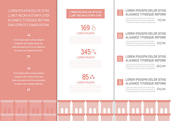 템플릿 편집 표지디자인 건축물 북디자인 출판디자인 내지 리플렛 북커버 3단접지 빌딩 팜플렛 사람없음 이미지템플릿 AI파일 건축 건물 파일형식 벡터