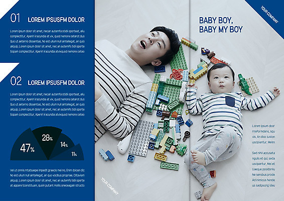 템플릿 편집 표지디자인 북디자인 출판디자인 표지 남자 아들 리플렛 북커버 3단접지 그래프 팜플렛 상반신 성인 두명 30대 눕기 한국인 육아 아기 아빠 레고 남성육아휴직 육아대디 싱글대디 한부모가족 이미지템플릿 AI파일 가족 모션 사람 동양인 장년 장난감 파일형식 벡터 육아휴직