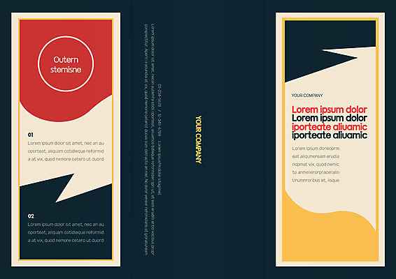 템플릿 편집 표지디자인 북디자인 출판디자인 표지 리플렛 북커버 3단접지 팜플렛 사람없음 복고 이미지템플릿 AI파일 파일형식 벡터