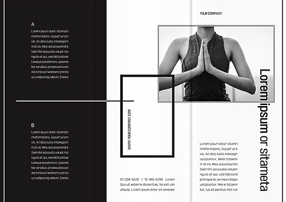 템플릿 편집 표지디자인 북디자인 출판디자인 여자 표지 리플렛 북커버 3단접지 요가 흑백 한명 팜플렛 상반신 20대 성인 운동 요가자세 합장 이미지템플릿 AI파일 1 웰빙 포즈 촬영기법 건강 사람 손짓 청년 파일형식 벡터