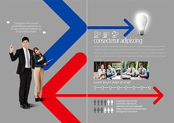 PSD 서양인 템플릿 편집 표지디자인 북디자인 출판디자인 여자 남자 화살표 내지 리플렛 북커버 비즈니스 전구 회의 서기 앉기 팜플렛 여러명 20대 성인 한국인 비즈니스맨 비즈니스우먼 이미지템플릿 외국인 다수 모션 사람 동양인 청년 직장인 파일형식