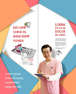 PSD 템플릿 편집 표지디자인 북디자인 출판디자인 남자 내지 리플렛 중년 50대 2단접지 북커버 의학 3D캐릭터 치과 한명 웃음 팜플렛 상반신 성인 한국인 칫솔 치과의사 치과용품 치아모형 서류판 이미지템플릿 캐릭터 1 표정 병원 사람 동양인 위생용품 사무용품 의사 의료용품 치아 파일형식