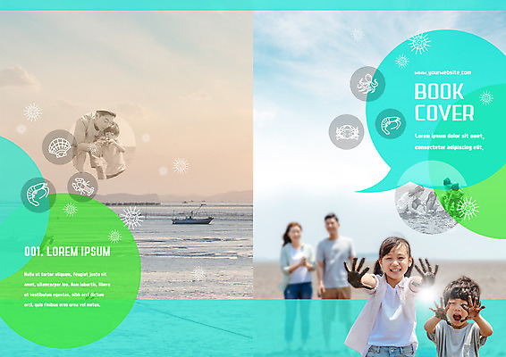 PSD 템플릿 편집 표지디자인 북디자인 출판디자인 여자 어린이교육 교육 표지 남자 어린이 리플렛 바다 북커버 가족 소녀 소년 팜플렛 여러명 성인 30대 한국인 체험학습 어선 갯벌 이미지템플릿 다수 배_교통 관계 사람 동양인 장년 체험 파일형식