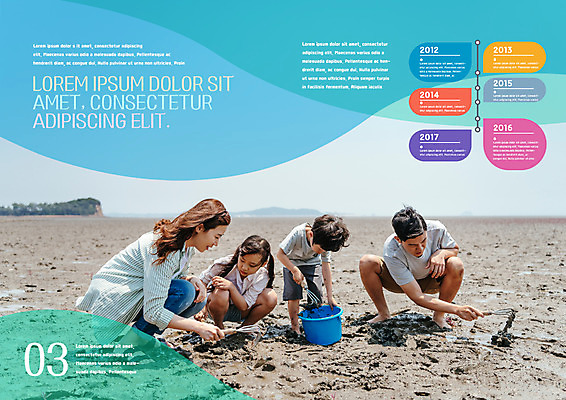 PSD 템플릿 편집 표지디자인 북디자인 출판디자인 여자 어린이교육 교육 남자 내지 어린이 리플렛 북커버 가족 앉기 소녀 소년 팜플렛 여러명 성인 30대 한국인 체험학습 양동이 갯벌 이미지템플릿 다수 관계 모션 사람 동양인 장년 체험 파일형식