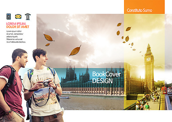 PSD 서양인 템플릿 편집 표지디자인 북디자인 출판디자인 표지 남자 리플렛 해외여행 낙엽 북커버 배낭 영국 팜플렛 여러명 상반신 20대 성인 관광지 강 카메라 가을 배낭여행 빅벤 이미지템플릿 외국인 해외 계절 유럽 여행 다수 잎 가방 사람 청년 전자제품 시계탑 런던 파일형식