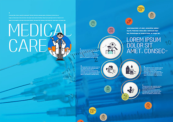 PSD 템플릿 편집 표지디자인 북디자인 출판디자인 남자 내지 리플렛 북커버 의학 주사기 팜플렛 성인 의사 질병 예방 손씻기 박테리아 전염병 이미지템플릿 의료기기 사람 의료진 씻기 파일형식