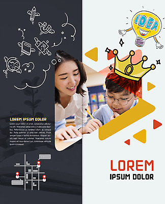 PSD 템플릿 편집 표지디자인 북디자인 출판디자인 여자 어린이교육 교육 표지 남자 어린이 리플렛 2단접지 북커버 전구 왕관 아이디어 웃음 소년 팜플렛 상반신 20대 성인 두명 교사 한국인 약도 이미지템플릿 직업 컨셉 지도 표정 사람 동양인 청년 파일형식