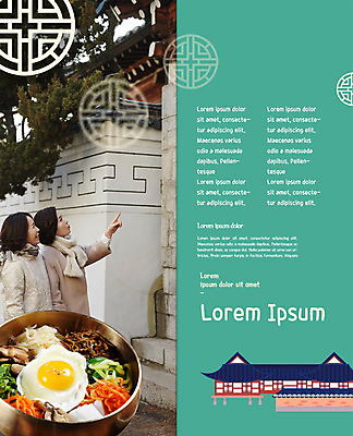 PSD 템플릿 편집 한국전통 표지디자인 북디자인 출판디자인 여자 내지 리플렛 40대 2단접지 북커버 중년라이프 한옥 팜플렛 상반신 성인 두명 옆모습 친구 한국인 가리킴 계란프라이 나물 비빔밥 이미지템플릿 전통 라이프스타일 한식 뷰포인트 중년 고건축 채소 관계 한국 사람 동양인 손짓 계란요리 파일형식