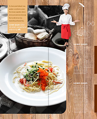 전신 PSD 템플릿 편집 접시 표지디자인 북디자인 출판디자인 여자 내지 음식 빵 리플렛 와인잔 2단접지 북커버 스파게티 요리사모자 한명 서기 팜플렛 성인 30대 바구니 와인 요리사 조리복 이미지템플릿 직업 모자_잡화 1 식기 유니폼 술잔 모션 주류 파스타 사람 장년 파일형식