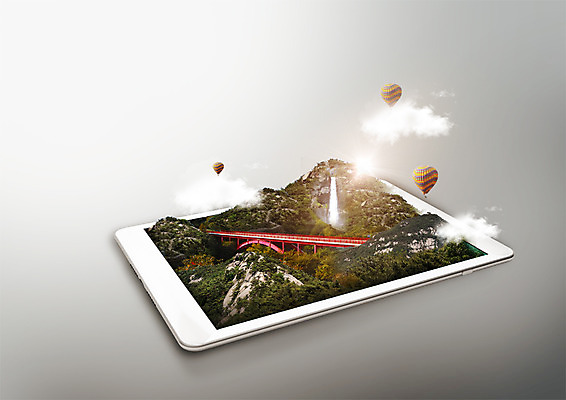 PSD 구름 편집이미지 여행 산 사람없음 태블릿 폭포 열기구 숲 가교 이미지편집 자연요소 건축물 항공교통 자연 전자제품 스마트기기 파일형식