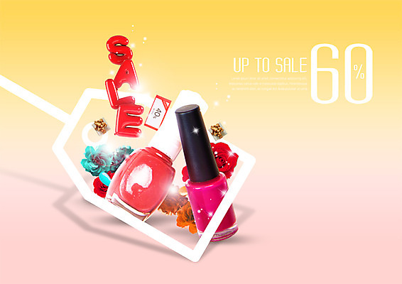 PSD 편집이미지 이벤트 사람없음 선물상자 쇼핑 뷰티 장미 세일 화장품 쿠폰 매니큐어 이미지편집 꽃 선물 상자 파일형식