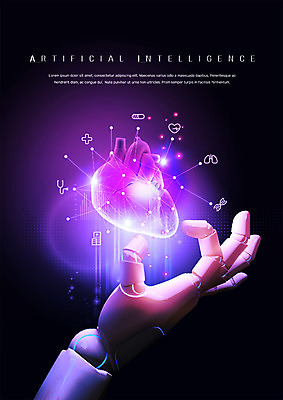 PSD 편집이미지 손 의학 정보기술 사람없음 디지털 심장 장기 스마트 로봇 로봇팔 이미지편집 컨셉 신체 기술 신체부위 장기_의학 파일형식