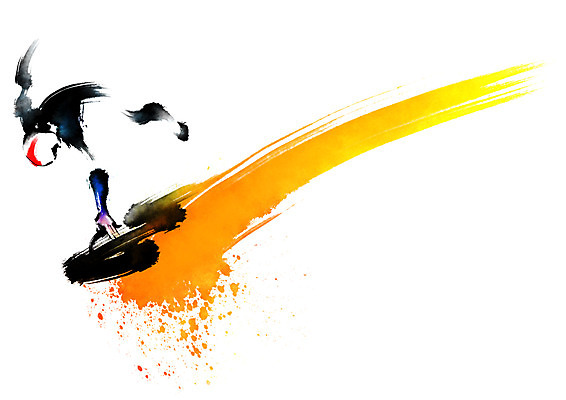 전신 PSD 남자 스포츠 일러스트 캘리그라피 붓터치 겨울스포츠 운동선수 동계올림픽 한명 서기 국내일러스트 1 올림픽 모션 사람 파일형식