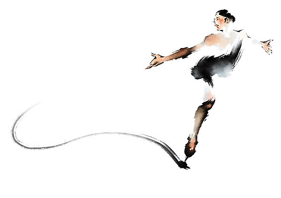 전신 PSD 여자 스포츠 일러스트 캘리그라피 붓터치 겨울스포츠 운동선수 동계올림픽 한명 서기 피겨스케이팅 피겨선수 피겨스케이터 국내일러스트 1 올림픽 모션 사람 스케이팅 스케이터 파일형식