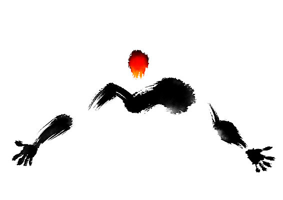 PSD 실루엣 일러스트 캘리그라피 모션 팔벌리기 한명 국내일러스트 1 촬영기법 사람 파일형식