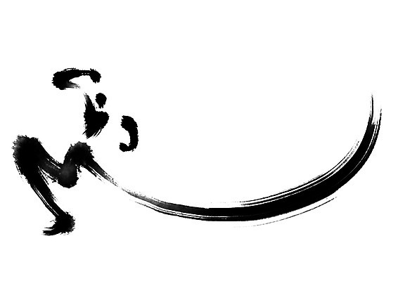 PSD 실루엣 일러스트 캘리그라피 모션 붓터치 한명 달리기 운동 국내일러스트 1 촬영기법 건강 사람 파일형식