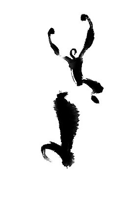 PSD 실루엣 일러스트 캘리그라피 모션 붓터치 한명 점프 국내일러스트 1 촬영기법 사람 파일형식