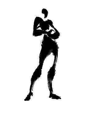 전신 PSD 실루엣 일러스트 캘리그라피 모션 한명 서기 국내일러스트 1 촬영기법 사람 파일형식