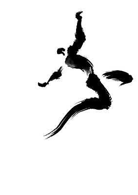 PSD 실루엣 일러스트 캘리그라피 모션 붓터치 한명 점프 국내일러스트 1 촬영기법 사람 파일형식