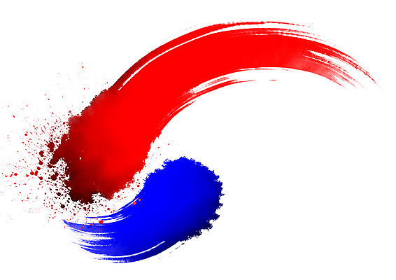 PSD 한국전통 일러스트 캘리그라피 붓터치 사람없음 전통문양 태극 애국심 국내일러스트 전통 문양 한국 파일형식