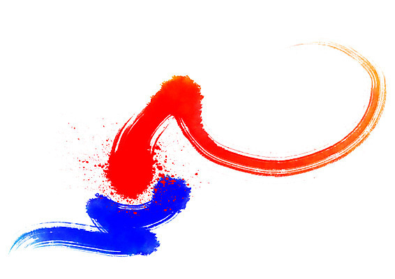 PSD 한국전통 일러스트 캘리그라피 붓터치 사람없음 전통문양 태극 애국심 국내일러스트 전통 문양 한국 파일형식