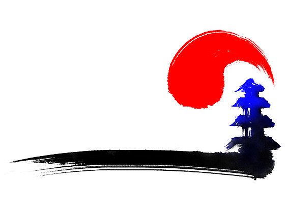 PSD 한국전통 일러스트 캘리그라피 붓터치 사람없음 전통문양 석탑 태극 애국심 국내일러스트 전통 문양 한국 탑 파일형식