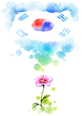 PSD 한국전통 한송이 일러스트 캘리그라피 사람없음 태극기 삼일절 태극 무궁화 애국심 광복절 국내일러스트 1 전통 문양 꽃 한국 공휴일 국기 국경일 송이 파일형식