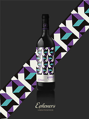 PSD 패턴 일러스트 사람없음 와인 심볼 와인병 패키지 목업 브랜딩 국내일러스트 무늬 병_용기 주류 파일형식
