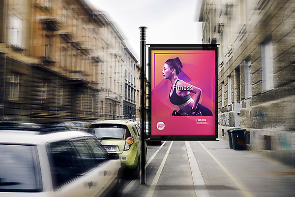 PSD 여자 일러스트 자동차 거리 간판 한명 들기 20대 성인 건물 아웃포커스 운동 헬스 아령 한국인 패키지 목업 성인여자한명만 브랜딩 국내일러스트 1 건축물 육상교통 모션 촬영기법 건강 사람 동양인 청년 여자한명만 성인여자만 파일형식