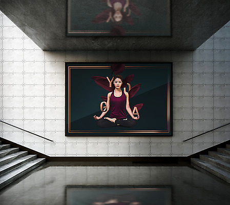 전신 PSD 여자 일러스트 요가 나뭇잎 광고판 한명 20대 성인 계단 눈감음 한국인 명상 패키지 목업 성인여자한명만 브랜딩 국내일러스트 1 웰빙 잎 모션 알림판 사람 동양인 청년 판 여자한명만 성인여자만 파일형식