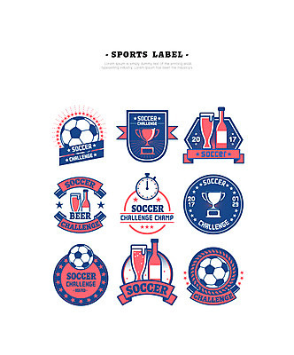 스포츠 일러스트 축구공 맥주 사람없음 세트 라벨 와인 축구 우승 트로피 스톱워치 국내일러스트 AI파일 시계 공 축구용품 프레임 주류 구기 최고 상_우승 파일형식 벡터