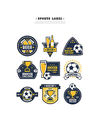 스포츠 일러스트 축구공 맥주 사람없음 세트 라벨 와인 축구 우승 트로피 스톱워치 국내일러스트 AI파일 시계 공 축구용품 프레임 주류 구기 최고 상_우승 파일형식 벡터