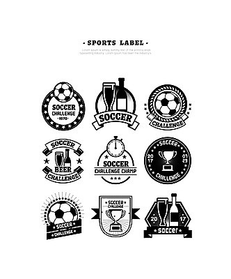 스포츠 일러스트 축구공 맥주 사람없음 세트 라벨 와인 축구 우승 트로피 스톱워치 국내일러스트 AI파일 시계 공 축구용품 프레임 주류 구기 최고 상_우승 파일형식 벡터