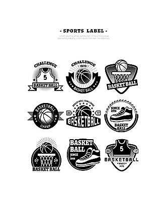 스포츠 일러스트 농구 농구공 사람없음 세트 라벨 농구대 농구복 농구화 국내일러스트 AI파일 스포츠용품 운동화 공 프레임 운동복 구기 골대 파일형식 벡터