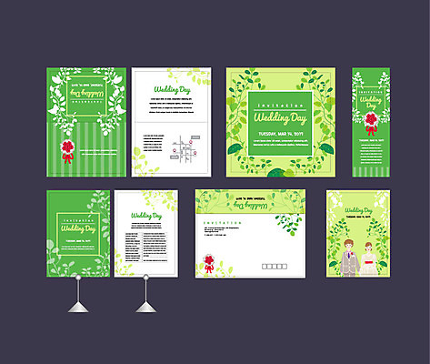 템플릿 배너템플릿 여자 남자 꽃 신부 부케 신랑 나뭇잎 이벤트 상반신 성인 두명 세트 현수막 전단 청첩장 엽서 초대장 약도 소봉투 행사세트 행사템플릿 AI파일 식물 배너 꽃다발 결혼 잎 지도 편지봉투 카드_감사 사람 편지 홍보물 파일형식 벡터