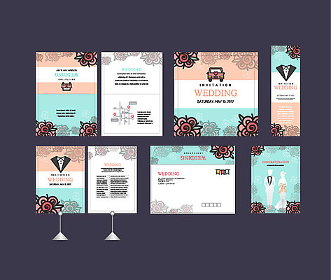 템플릿 배너템플릿 여자 남자 신부 신랑 결혼 정장 턱시도 이벤트 두명 세트 장미 현수막 전단 청첩장 엽서 초대장 약도 웨딩카 소봉투 행사세트 행사템플릿 AI파일 배너 옷 꽃 지도 자동차 편지봉투 카드_감사 사람 편지 홍보물 파일형식 벡터