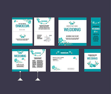 템플릿 배너템플릿 꽃 결혼 이벤트 사람없음 세트 현수막 전단 청첩장 엽서 초대장 약도 소봉투 행사세트 행사템플릿 AI파일 식물 배너 지도 편지봉투 카드_감사 편지 홍보물 파일형식 벡터