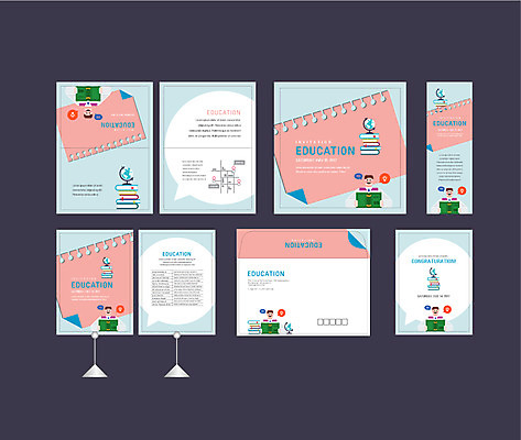 템플릿 배너템플릿 남자 청소년 이벤트 여러명 상반신 책 세트 지구본 현수막 전단 엽서 초대장 약도 소봉투 행사세트 행사템플릿 AI파일 배너 다수 지도 편지봉투 카드_감사 사람 편지 홍보물 파일형식 벡터
