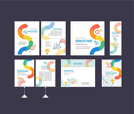 템플릿 배너템플릿 교육 화살표 시계 이벤트 사람없음 세트 현수막 전단 엽서 초대장 약도 소봉투 행사세트 행사템플릿 AI파일 배너 지도 편지봉투 카드_감사 편지 홍보물 파일형식 벡터