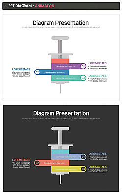 템플릿 비즈니스 그래프 주사기 사람없음 세트 PPT 프레젠테이션 문서템플릿 문서 순서 애니형PPT 이미지템플릿 의료기기 파일형식
