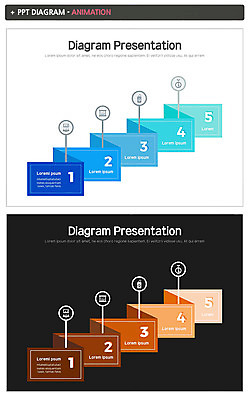 템플릿 비즈니스 그래프 사람없음 세트 PPT 프레젠테이션 문서템플릿 문서 순서 애니형PPT 이미지템플릿 파일형식